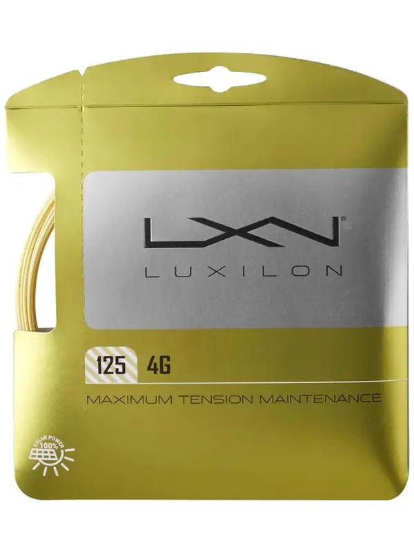 Cordage Luxilon 4G